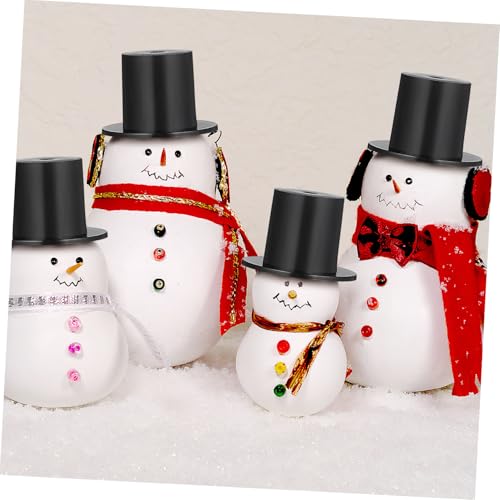 Toyvian 50 Stück Mini Top Hats Schwarz Kleine Dekorative Mini Hüte für Diy Schneemann Basteln Fasching Weihnachtsmütze Zubehör Toyvian 50 Stück Mini Top Hats Schwarz Kleine Dekorative Mini Hüte für Diy Schneemann Basteln Fasching Weihnachtsmütze Zubehör von Toyvian