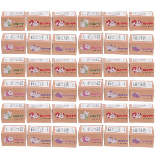 Toyvian 50 Stück Miniatur-Verpackungsboxen: Puppenhaus-Geschenkverpackungs-Versandboxen im Maßstab 1:12 für Puppenhaus-Geschäftsversandzubehör Toyvian 50 Stück Miniatur-Verpackungsboxen: Puppenhaus-Geschenkverpackungs-Versandboxen im Maßstab 1:12 für Puppenhaus-Geschäftsversandzubehör von Toyvian