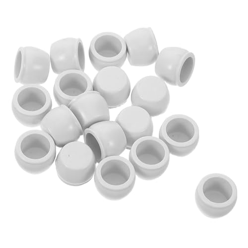 Toyvian 50 Stück Miniature Flower Pots Realistisch Gestaltete Kleine Plastikblumentöpfe für Sukkulenten DIY Puppenhaus Dekor Vielseitig für Innen und Außenbereich Kompakte für von Toyvian