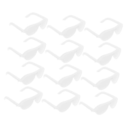 Toyvian 50 Stück Minipuppenbrille Realistisch Miniatur Für Puppe Modische Brillendekore Brillenrequisiten Zum Anziehen Stylische Puppensonnenbrille Puppenbrillen Plastik Weiß Toyvian 50 Stück Minipuppenbrille Realistisch Miniatur Für Puppe Modische Brillendekore Brillenrequisiten Zum Anziehen Stylische Puppensonnenbrille Puppenbrillen Plastik Weiß von Toyvian