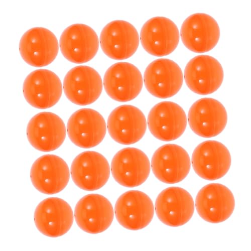 Toyvian 50 Stück Offene Kunststoff Bingo-Kugeln Leichte Ergonomische -bälle zum Befüllen für Partyspiele Teambuilding und Unterhaltsame Aktivitäten von Toyvian