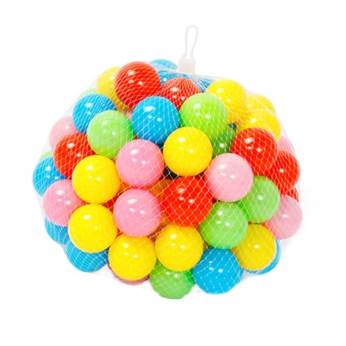 Toyvian Sensory for Babies 50 Stück -Spielzeug Aus Hellem Kunststoff Für Kinder Pit Laufstall Zelt Zufällige Farbe von Toyvian