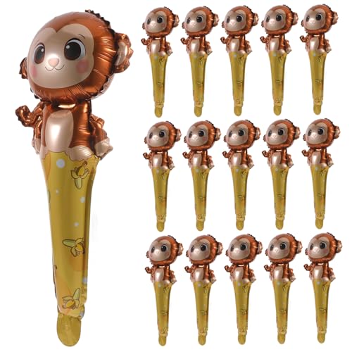 Toyvian Aufblasbare Tierballons Set 50 Stück Handheld Stick Aluminiumfolie Ballons Toyvian Aufblasbare Tierballons Set 50 Stück Handheld Stick Aluminiumfolie Ballons von Toyvian
