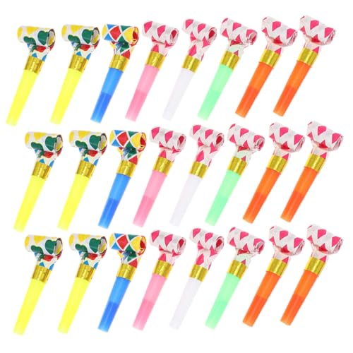 Toyvian 50 Stück Partytröten Lustige Blasrüssel für Kindergeburtstage Feste und Feiern Party Supplies für Jede Veranstaltung von Toyvian