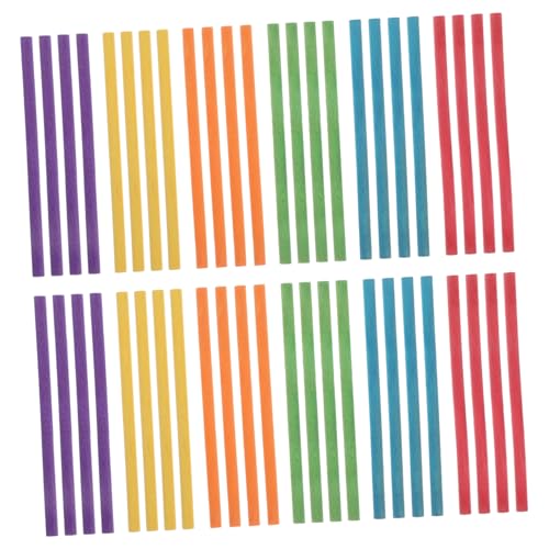 Toyvian 50 Stück Percussion-Sticks für musikinstrumente für musikalisches Musikinstrument Basteldübel Wachsstäbchen für Fitness-Rhythmus-Stick hölzern Toyvian 50 Stück Percussion-Sticks für musikinstrumente für musikalisches Musikinstrument Basteldübel Wachsstäbchen für Fitness-Rhythmus-Stick hölzern von Toyvian