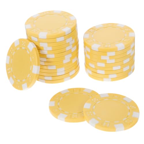 Toyvian 50 Stück Pokerchip-Münze Zähler für Pokerspiele Pokerchipschieber Jetons mit Zahlen spielchips Poker kartenspiel Plastikchips für Pokerspiele Poker zählen Chips Weiß Toyvian 50 Stück Pokerchip-Münze Zähler für Pokerspiele Pokerchipschieber Jetons mit Zahlen spielchips Poker kartenspiel Plastikchips für Pokerspiele Poker zählen Chips Weiß von Toyvian