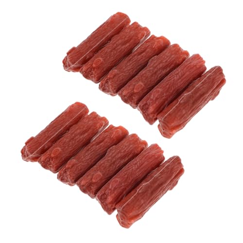 Toyvian 50 Stück Sandtischmodell Aus Holz Simulieren Baumstumpfdekor Mini Künstlich Landschaft Simulation Baumstumpfschmuck Stamm Dekoration Gefälscht Plastik Dark Brown von Toyvian