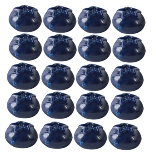 Toyvian Lebensechte Obstdekorationen 50 Stück Künstliche Blaubeeren Modell PVC Gefälschte Früchte Für Zuhause Event-schmuck Toyvian Lebensechte Obstdekorationen 50 Stück Künstliche Blaubeeren Modell PVC Gefälschte Früchte Für Zuhause Event-schmuck von Toyvian