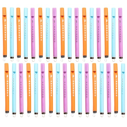 Toyvian 50 Stück Teiliges Mini Vogelpfeifen Kindersicheres mit Klaren Vogelrufen Handliches Flöteninstrument Fördert Gehör und Koordination als Geschenk für Vogelfreunde Zufällige Farbe von Toyvian