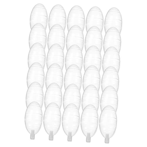 Toyvian 50 Stück Transparente Quietsche für Puppen Leichte Ersatz Quietscher für Babyspielzeug Geräuschaktive Einsätze Kompakt und Batteriefrei für DIY und Neugeborene von Toyvian