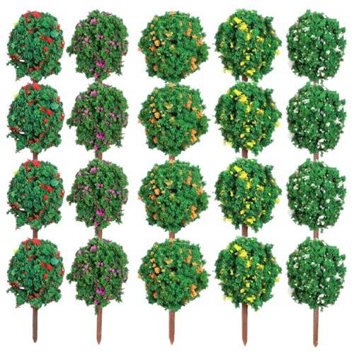 Toyvian 50Pcs Modellbäume 1. 4 Zoll Miniaturbäume Diorama Lieferungen Gefälschte Architekturmodellbäume Zugbahnlandschaft Für DIY -Gebäude Model Landschaft Landschaft Dollhouse Fairy Toyvian 50Pcs Modellbäume 1. 4 Zoll Miniaturbäume Diorama Lieferungen Gefälschte Architekturmodellbäume Zugbahnlandschaft Für DIY -Gebäude Model Landschaft Landschaft Dollhouse Fairy von Toyvian
