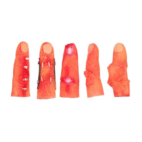 Toyvian 5St Finger Tricky Halloween-Finger-Requisiten Gruselige Finger Dekoration Skelett- Puppen Augäpfel Halloween-Requisite gefälschter Finger der Halloween-Party Vinyl Toyvian 5St Finger Tricky Halloween-Finger-Requisiten Gruselige Finger Dekoration Skelett- Puppen Augäpfel Halloween-Requisite gefälschter Finger der Halloween-Party Vinyl von Toyvian