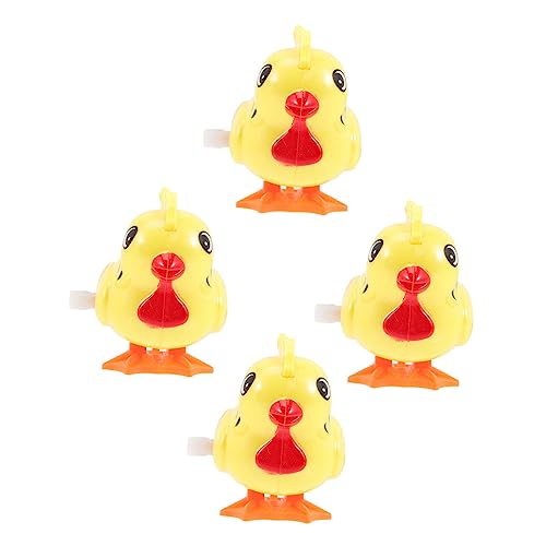 Toyvian Uhrwerk-küken-Spielzeug-Set 5-teilig Springendes Huhn Spielzeug Für Kinder Zum Aufziehen Springende Hühner Neuheit von Toyvian