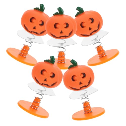 Toyvian 5 Stücke Halloween Jump Frühling Spielzeug Kinder Party Favor Einzigartige Frühling Spielzeug Trick Witz Dekoration von Toyvian