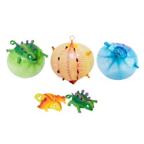 Toyvian 5St Kinderspielzeug aufblasbares Tierspielzeug Blasen von Toyvian