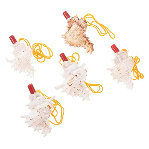 Toyvian 5St Muschelpfeife für kinderspielzeug Kindergeburtstagsgeschenk hochzeitdeko Trainingscampingpfeifen muschelförmiges Pfeifenspielzeug Hülse Toyvian 5St Muschelpfeife für kinderspielzeug Kindergeburtstagsgeschenk hochzeitdeko Trainingscampingpfeifen muschelförmiges Pfeifenspielzeug Hülse von Toyvian