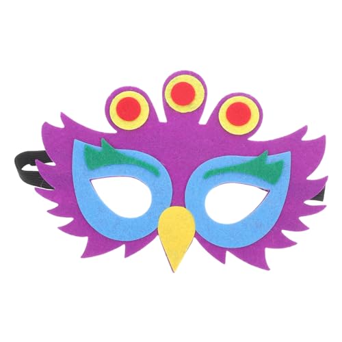 Toyvian 5St Pfauenmaske für Halloween-Augenmaske maskieren pelzige Maske Masken halloween maske Maske Tiermaske aus Karton Party-Cosplay-Tiermaske gefühlt Colorful Toyvian 5St Pfauenmaske für Halloween-Augenmaske maskieren pelzige Maske Masken halloween maske Maske Tiermaske aus Karton Party-Cosplay-Tiermaske gefühlt Colorful von Toyvian