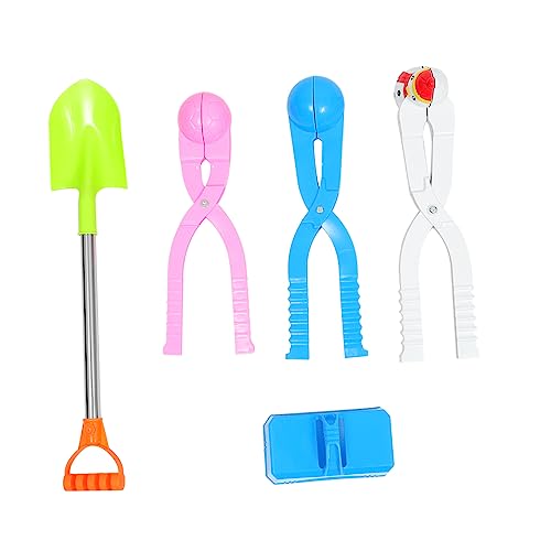 Toyvian 5St Schneeball-Clip Outdoor draußen Schneeballformmaschine Schneeballformungszubehör Schneeballklemme aus Kunststoff Schneemann-Hersteller Plastik Toyvian 5St Schneeball-Clip Outdoor draußen Schneeballformmaschine Schneeballformungszubehör Schneeballklemme aus Kunststoff Schneemann-Hersteller Plastik von Toyvian