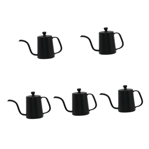 Toyvian 5St Simulation Kaffeekanne Mini-Kaffeemaschine Mini-Hauszubehör kaffeekapselmaschine wasserkrug tragbarer Kaffeekocher Mini-Hausmöbel-Stütze Miniatur Requisiten Haushaltsprodukte von Toyvian