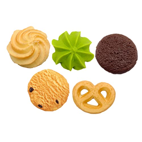 Toyvian 5pcs Gefälschte Cookie Modelle Künstliche Kekse Simulation Realistische Für Küche Decor Party Layout von Toyvian
