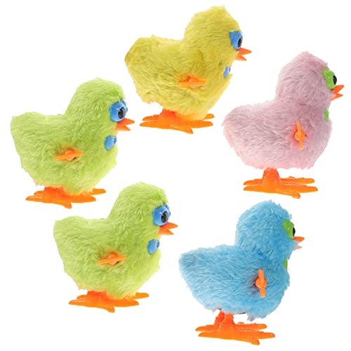 Toyvian Plüsch-Huhn-Spielzeug Springende Küken Aufziehspielzeug Für Den Osterkorb des Babys Toyvian Plüsch-Huhn-Spielzeug Springende Küken Aufziehspielzeug Für Den Osterkorb des Babys von Toyvian