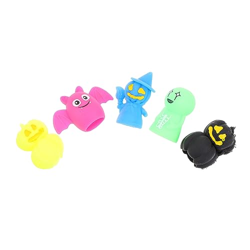Toyvian 5Stücke Halloween Fingerpuppen Niedliche Rollenspiel Spielzeuge aus TPR Geschichtenerzählen und Halloween Partys Passen Bequem die Finger Toyvian 5Stücke Halloween Fingerpuppen Niedliche Rollenspiel Spielzeuge aus TPR Geschichtenerzählen und Halloween Partys Passen Bequem die Finger von Toyvian