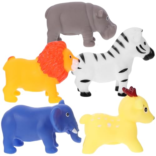 Toyvian 5Stücke Teiliges Badespielzeug Für Junge Mädchen Cartoon Tier Badespielzeug Mit Interaktivem Sound Für Badewanne Hygienisches Design Für Kleinkinder Kleine Toyvian 5Stücke Teiliges Badespielzeug Für Junge Mädchen Cartoon Tier Badespielzeug Mit Interaktivem Sound Für Badewanne Hygienisches Design Für Kleinkinder Kleine von Toyvian
