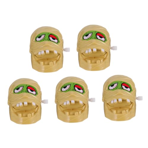 Toyvian 5Stücke Teiliges Halloween Aufziehspielzeug Kreative Spielzeuge mit Rotations und Gleitfunktion Langlebig für Schreibtischdekorationen von Toyvian
