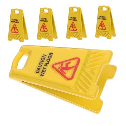 Toyvian 5Stücke Warnschilder für Puppenhäuser Realistische Bodenwarnschilder für Böden zur Sicherheitserziehung und Kreativen Rollenspielen Dekorative Toyvian 5Stücke Warnschilder für Puppenhäuser Realistische Bodenwarnschilder für Böden zur Sicherheitserziehung und Kreativen Rollenspielen Dekorative von Toyvian