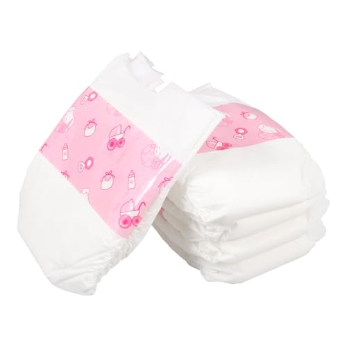 Toyvian 5pcs Babypuppenwindeln Babypuppenunterwäsche Wiederverwendbare Puppenwindeln Für 12–14 Zoll Neugeborene Babypuppenzubehör Toyvian 5pcs Babypuppenwindeln Babypuppenunterwäsche Wiederverwendbare Puppenwindeln Für 12–14 Zoll Neugeborene Babypuppenzubehör von Toyvian