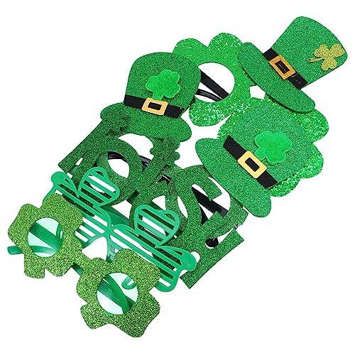 Toyvian 5st Irische Festivalbrille St. Patricks Day Brillen Patricks Day Gastgeschenke Shutter-brille St Patricks Day Spielzeug Irische Brille Kleeblatt Kostüm Kunststoff Gläser Kind Toyvian 5st Irische Festivalbrille St. Patricks Day Brillen Patricks Day Gastgeschenke Shutter-brille St Patricks Day Spielzeug Irische Brille Kleeblatt Kostüm Kunststoff Gläser Kind von Toyvian