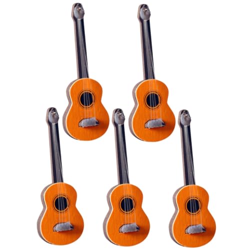 Toyvian 5st Mini-möbelmodell Gitarrenmodell Puppenhaus-miniaturgitarre Mini-Musikinstrument Miniatur-musikornament Gitarreninstrument Figur Miniatur-puppenhausmodell Mini-e-Gitarre Holz Toyvian 5st Mini-möbelmodell Gitarrenmodell Puppenhaus-miniaturgitarre Mini-Musikinstrument Miniatur-musikornament Gitarreninstrument Figur Miniatur-puppenhausmodell Mini-e-Gitarre Holz von Toyvian