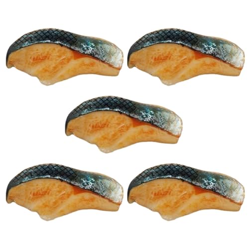 Toyvian 5st Nachgemachte Fischnuggets Spielzeugnahrung Fleisch Lebensmittel Spielnahrung Für Die Kinderküche Lebensmittel-Requisiten Zur Präsentation Vorgibt Essen PVC Toyvian 5st Nachgemachte Fischnuggets Spielzeugnahrung Fleisch Lebensmittel Spielnahrung Für Die Kinderküche Lebensmittel-Requisiten Zur Präsentation Vorgibt Essen PVC von Toyvian