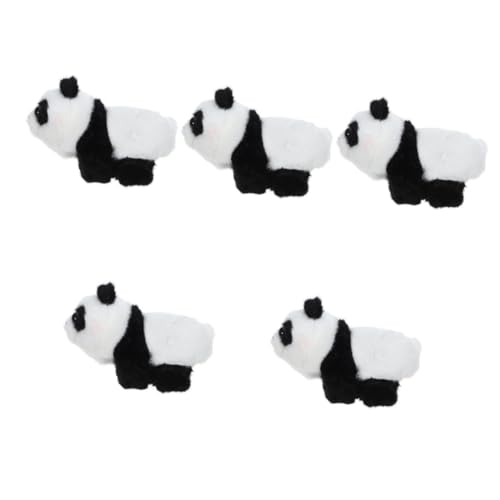 Toyvian 5st Panda-armband Spielzeugtiere Handgelenkband Armbänder Ausgestopftes Tier Gefülltes Schlagarmband Kuscheltier-klapparmband Partybevorzugung Gastgeschenke Kappy Hase Tuch von Toyvian