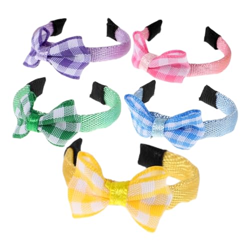 Toyvian 12-Zoll-puppenhaus Haarnadel Zubehör Set 5 Stück Handgemachte Haarband Requisiten Für Mädchen Kleid Toyvian 12-Zoll-puppenhaus Haarnadel Zubehör Set 5 Stück Handgemachte Haarband Requisiten Für Mädchen Kleid von Toyvian