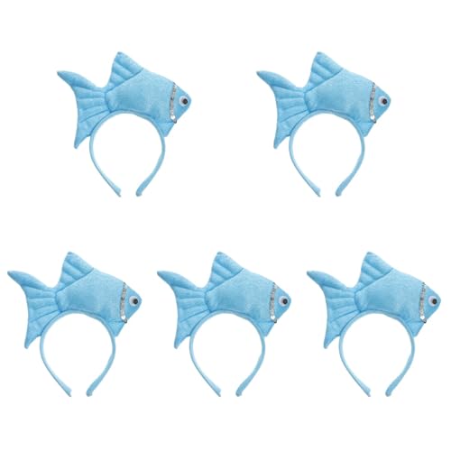 Toyvian 5st Tierische Kopfbedeckung Plüsch-Fisch-Haarband Fisch Stirnband Plüsch-Tier-Stirnband Fisch-Kopfbedeckung Fischhut Fisch Haarreifen Hai-Hut Stoff Kleiner Fisch Sommer Fräulein Toyvian 5st Tierische Kopfbedeckung Plüsch-Fisch-Haarband Fisch Stirnband Plüsch-Tier-Stirnband Fisch-Kopfbedeckung Fischhut Fisch Haarreifen Hai-Hut Stoff Kleiner Fisch Sommer Fräulein von Toyvian