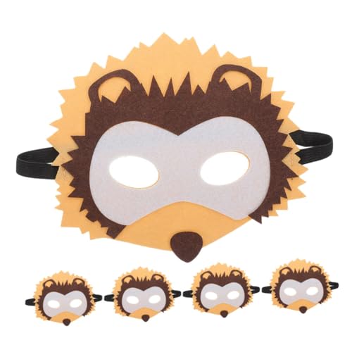 Toyvian 5st Tierische Maske Igel-kostümmaske Maskerade Weiden Augenmaske Cosplay-zubehör Schwanenhals Halloween-3d-tiermaske Led-maske Bausatz Halloween-maske Spieße Grube Vlies Toyvian 5st Tierische Maske Igel-kostümmaske Maskerade Weiden Augenmaske Cosplay-zubehör Schwanenhals Halloween-3d-tiermaske Led-maske Bausatz Halloween-maske Spieße Grube Vlies von Toyvian