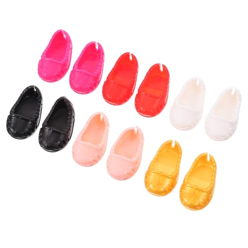 Toyvian 6 Paare Schuhe Puppe Miniatur kinderspielzeug dollhaus Children Toys Toys Spielzeughausschuhe Mini-Spielzeughaus-Verzierung Mini-Hausschuhe Plastik Toyvian 6 Paare Schuhe Puppe Miniatur kinderspielzeug dollhaus Children Toys Toys Spielzeughausschuhe Mini-Spielzeughaus-Verzierung Mini-Hausschuhe Plastik von Toyvian