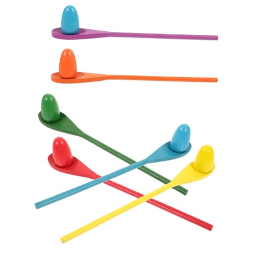 Toyvian Sensorisches Entwicklungsspielzeug Für Kinder 6-in-1-löffelrennen-spiel Balance Board Für Die Koordination Von Kindern von Toyvian