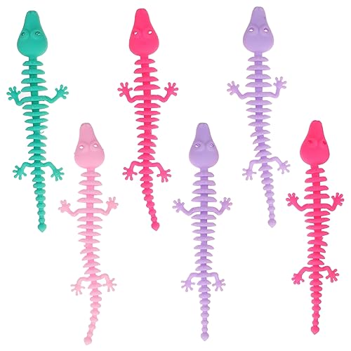 Toyvian 6 Saiten zum Stressabbau mit Fischgrätenmuster Partygeschenke Zappelnudeln kleine Spielsachen Fidgets für das Klassenzimmer Quetschspielzeug Toyvian 6 Saiten zum Stressabbau mit Fischgrätenmuster Partygeschenke Zappelnudeln kleine Spielsachen Fidgets für das Klassenzimmer Quetschspielzeug von Toyvian