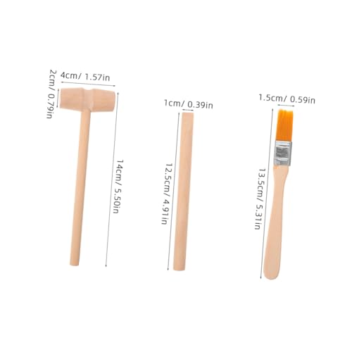 Toyvian 6 Stück Archäologisches Ausgrabungsset Teilig mit Holzhammer Meißel Pinsel Buntes für Junge Mädchen und Jungen Stem Lernspielzeug zur Feinmotorik und Kreativität Toyvian 6 Stück Archäologisches Ausgrabungsset Teilig mit Holzhammer Meißel Pinsel Buntes für Junge Mädchen und Jungen Stem Lernspielzeug zur Feinmotorik und Kreativität von Toyvian