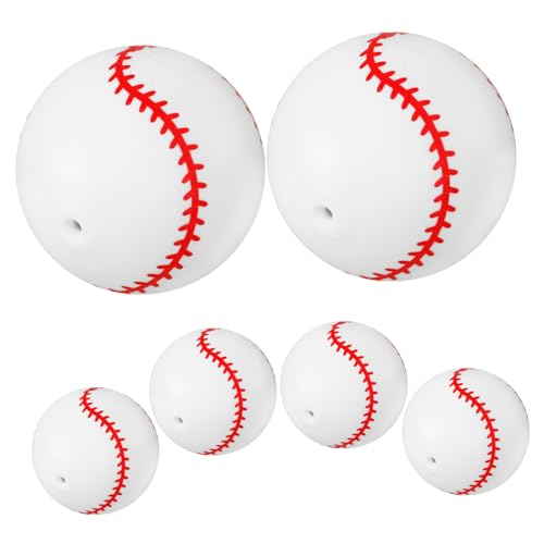 Toyvian 6 Stück Aufblasbare Baseballspielzeug aufblasbarer Ball gartenspielzeug Baseball Spielset Schaum Schwimmbad Baseball-Hüpfbälle Baseball- PVC Weiß Toyvian 6 Stück Aufblasbare Baseballspielzeug aufblasbarer Ball gartenspielzeug Baseball Spielset Schaum Schwimmbad Baseball-Hüpfbälle Baseball- PVC Weiß von Toyvian