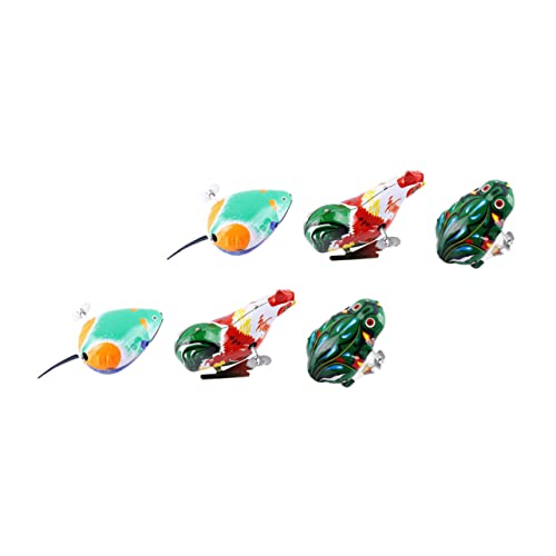 Toyvian 6 Stück Aufzieh interaktives kinderspielzeug spielzeuge Tierisches Animal Toys Tieraufziehspielzeug aus Metall tierisches Uhrwerk- Toyvian 6 Stück Aufzieh interaktives kinderspielzeug spielzeuge Tierisches Animal Toys Tieraufziehspielzeug aus Metall tierisches Uhrwerk- von Toyvian