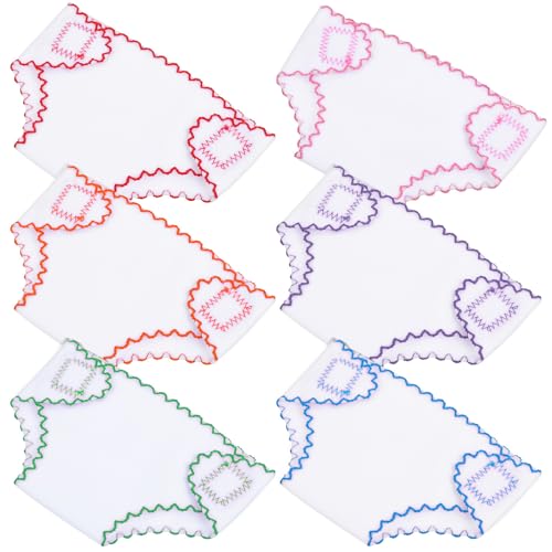 Toyvian 6 Stück Babypuppenwindeln für 18 Zoll – Wiederverwendbare, Waschbare Puppenunterwäsche für Reborn-Babys, Rollenspielzubehör von Toyvian