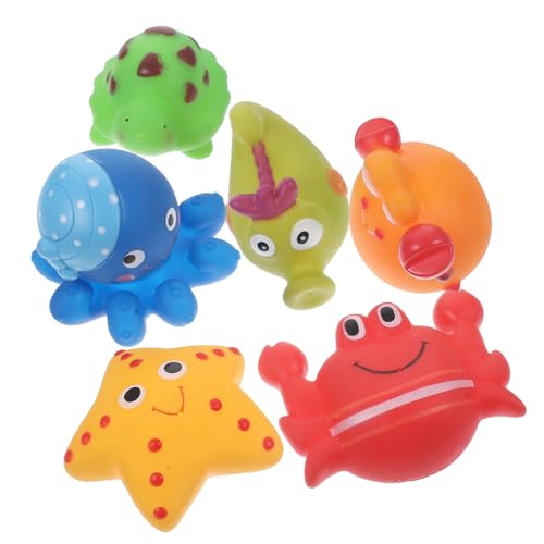 Toyvian 6 Stück Badespielzeug für Babys badewannenspielzeug wasserspielzeug badespielzeug für Kleinkinder badespielzeug Kinderspielzeug Wasserspielzeug Vinyl Toyvian 6 Stück Badespielzeug für Babys badewannenspielzeug wasserspielzeug badespielzeug für Kleinkinder badespielzeug Kinderspielzeug Wasserspielzeug Vinyl von Toyvian