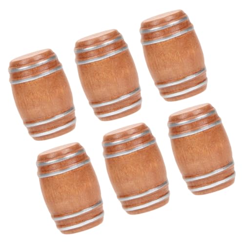 Toyvian 6 Stück Barzubehör Miniaturen Puppenhauszubehör Miniatur Bierfässer Miniatur Weinfass Figur Mini Whiskeyfass Mini Bierfass Modelle Hellbraun Holz Toyvian 6 Stück Barzubehör Miniaturen Puppenhauszubehör Miniatur Bierfässer Miniatur Weinfass Figur Mini Whiskeyfass Mini Bierfass Modelle Hellbraun Holz von Toyvian