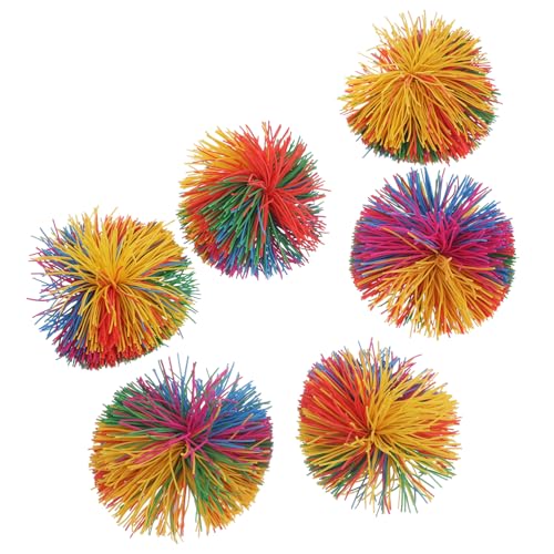 Toyvian 6 Stück Bunte Silikon Wuschelbälle Flauschige Stressbälle für Sensorisches zur Stressreduktion Elastisch Leicht für Familienspiele Farben Zufällig Zufällige Farbe Toyvian 6 Stück Bunte Silikon Wuschelbälle Flauschige Stressbälle für Sensorisches zur Stressreduktion Elastisch Leicht für Familienspiele Farben Zufällig Zufällige Farbe von Toyvian