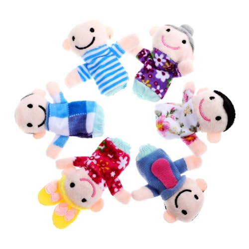 Toyvian 6 Stück Fingerpuppen Spielzeuge Handpuppe Kleinkinder Cartoon Handspielzeug Dekorative Figur Puppe Handspielzeug Zum Geschichtenerzählen Familienmitglieder Puppen Toyvian 6 Stück Fingerpuppen Spielzeuge Handpuppe Kleinkinder Cartoon Handspielzeug Dekorative Figur Puppe Handspielzeug Zum Geschichtenerzählen Familienmitglieder Puppen von Toyvian