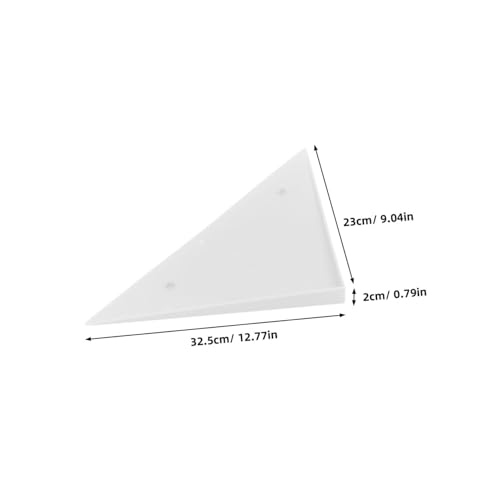 Toyvian 6 Stück Foosball Dreieckige Eckschutzkappen aus Kunststoff Tischfußball Ersatzteile für Billiardtisch Kanten Langlebiger Schutz für Tischfußball Ecken Einfach zu Reinigen für von Toyvian