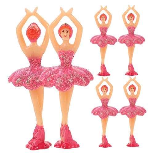 Toyvian 6 Stück Handbemalte Ballerina Musikbox Puppen für Kreative Tischdekoration für Geburtstagsfeiern und Besondere Anlässe von Toyvian